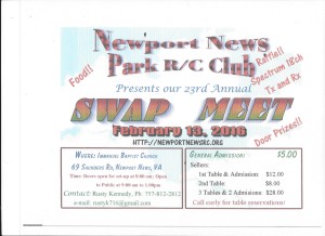 NNPRCC Swap Meet 2016