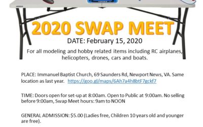 Newport News Park RC club Swap Meet