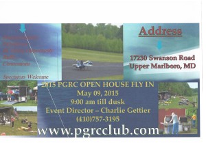 PGRC club Open House