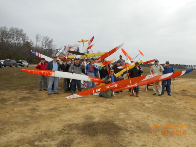 Isle of White New Years Day Sailplane flying